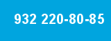 932 220-80-85 932 220-80-85